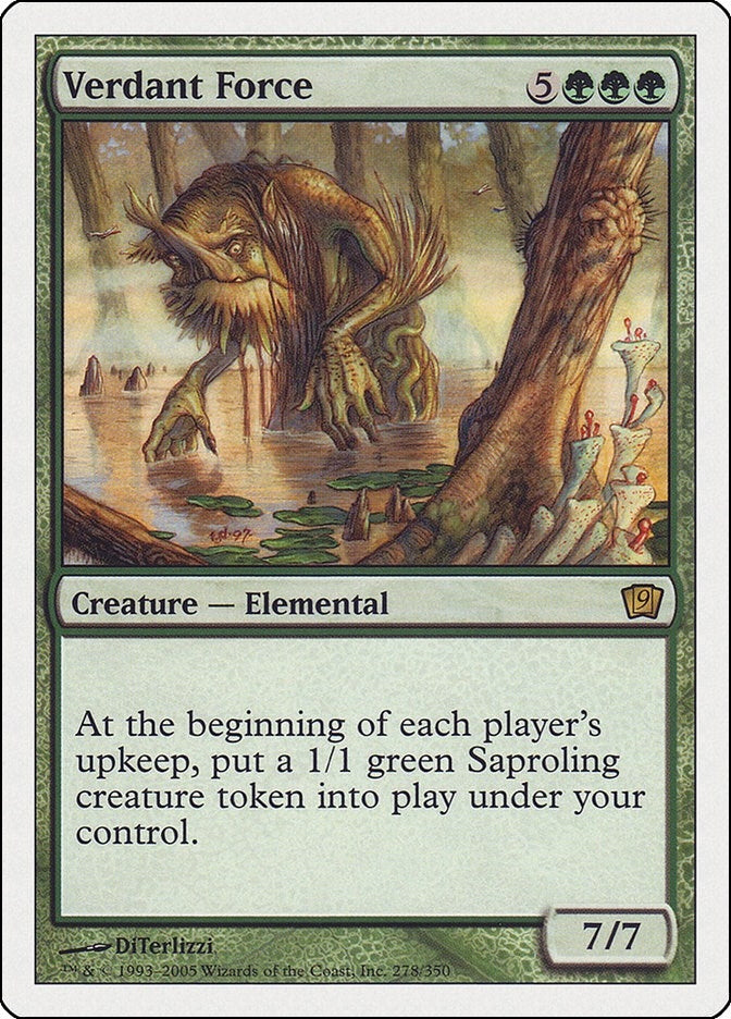 Verdant Force (278) [9ED] - MTG Single