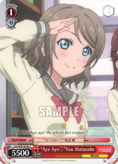 ’Aye Aye’You Watanabe (45056) [LSS/W45] - Weiss Schwarz Single