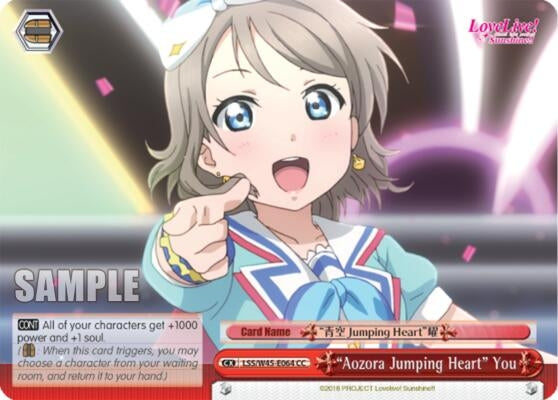 ’Aozora Jumping Heart’ You (45064) [LSS/W45] - Weiss Schwarz Single