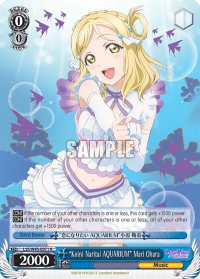 ’Koini Naritai AQUARIUM’ Mari Ohara (45071) [LSS/W45] - Weiss Schwarz Single