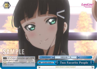 Two Favorite People (45098) [LSS/W45] - Weiss Schwarz Single