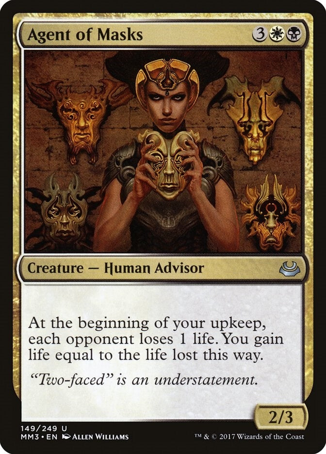 Agent of Masks (149) [MM3] - MTG Single