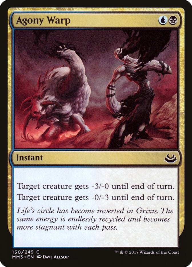 Agony Warp (150) [MM3] - MTG Single