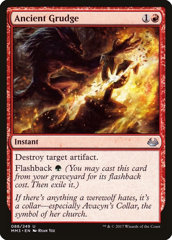 Ancient Grudge (88) [MM3] - MTG Single