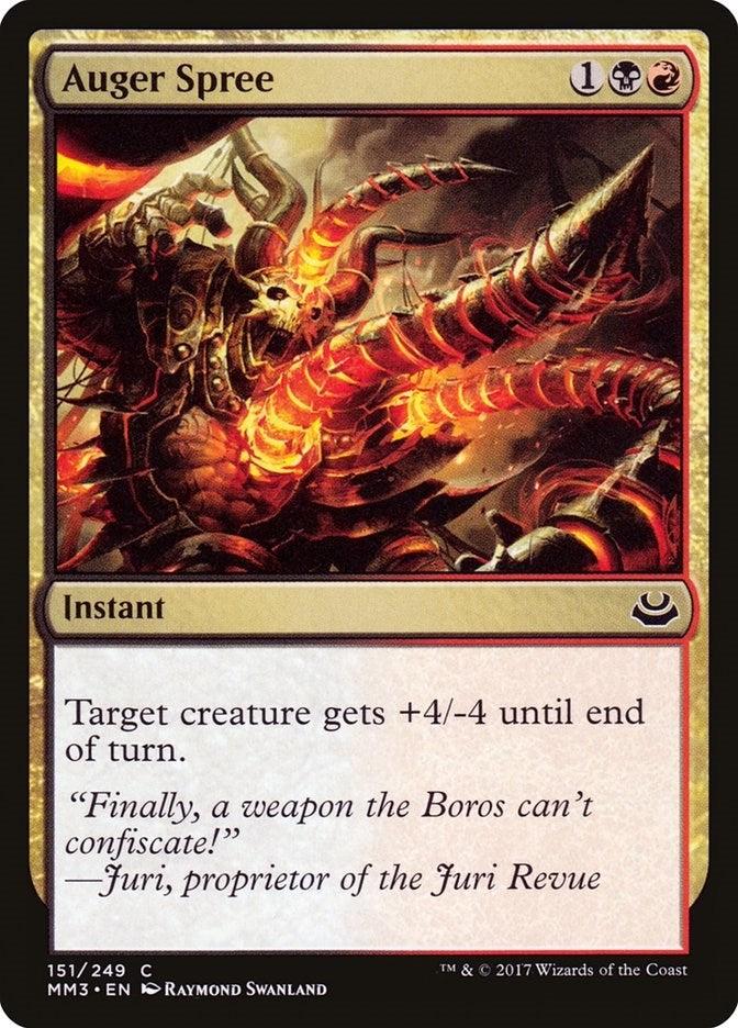 Auger Spree (151) [MM3] - MTG Single