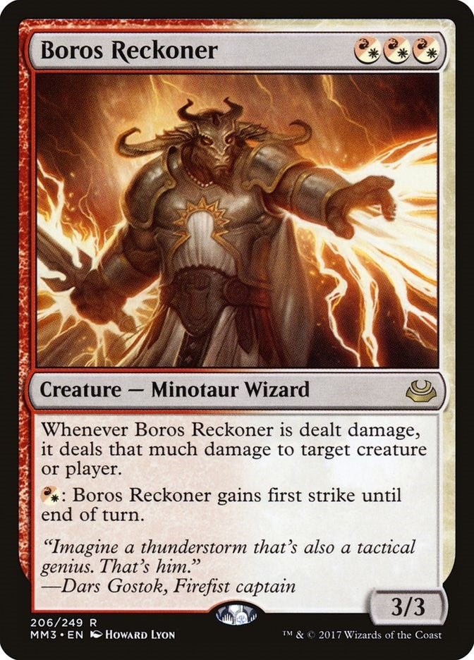 Boros Reckoner (206) [MM3] - MTG Single