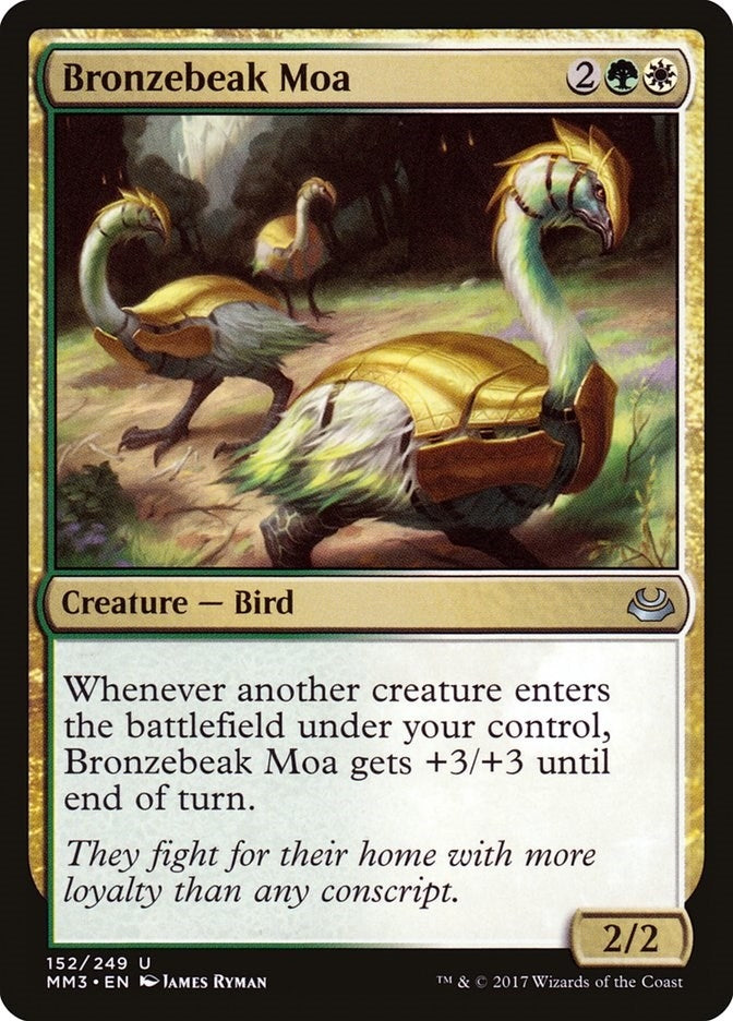 Bronzebeak Moa (152) [MM3] - MTG Single