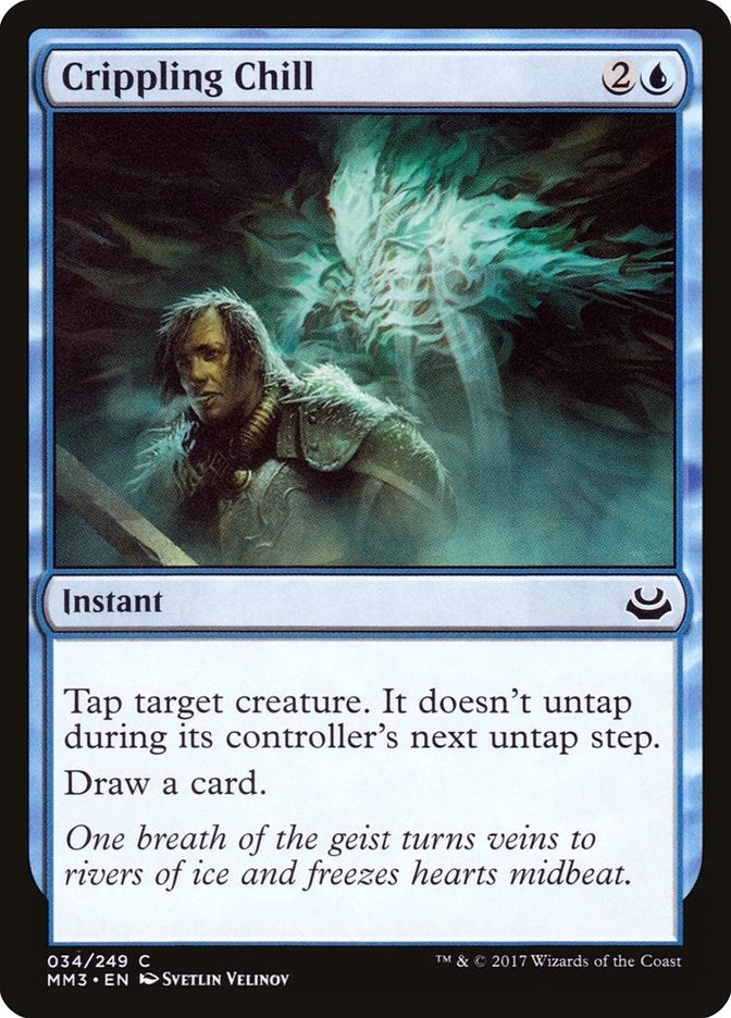 Crippling Chill (34) [MM3] - MTG Single