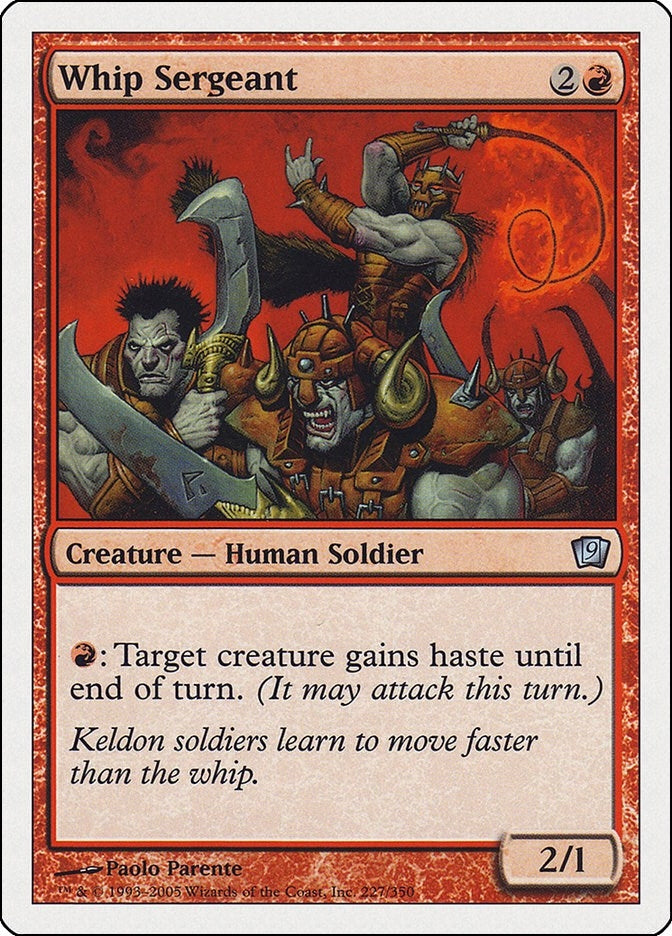 Whip Sergeant (227) [9ED] - MTG Single