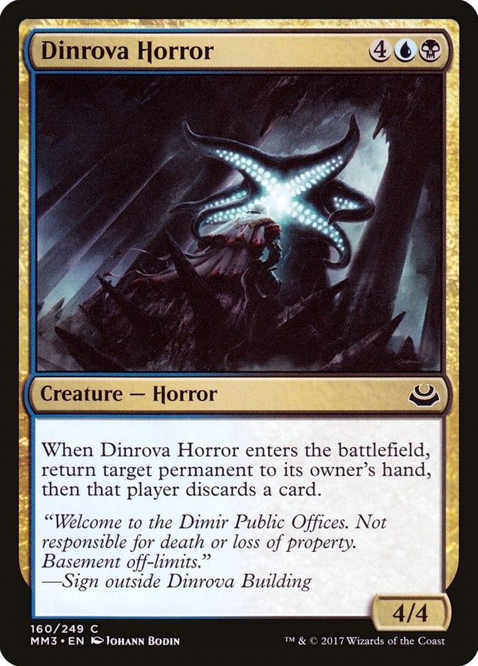 Dinrova Horror (160) [MM3] - MTG Single