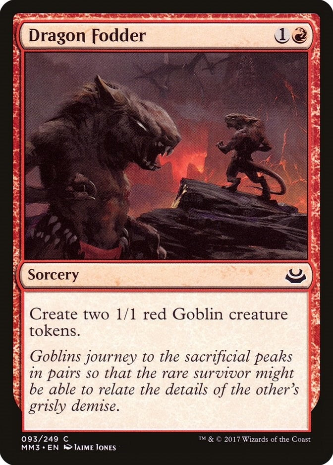 Dragon Fodder (93) [MM3] - MTG Single