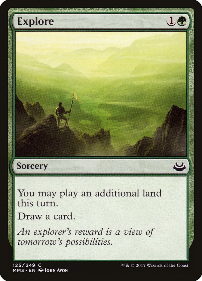 Explore (125) [MM3] - MTG Single