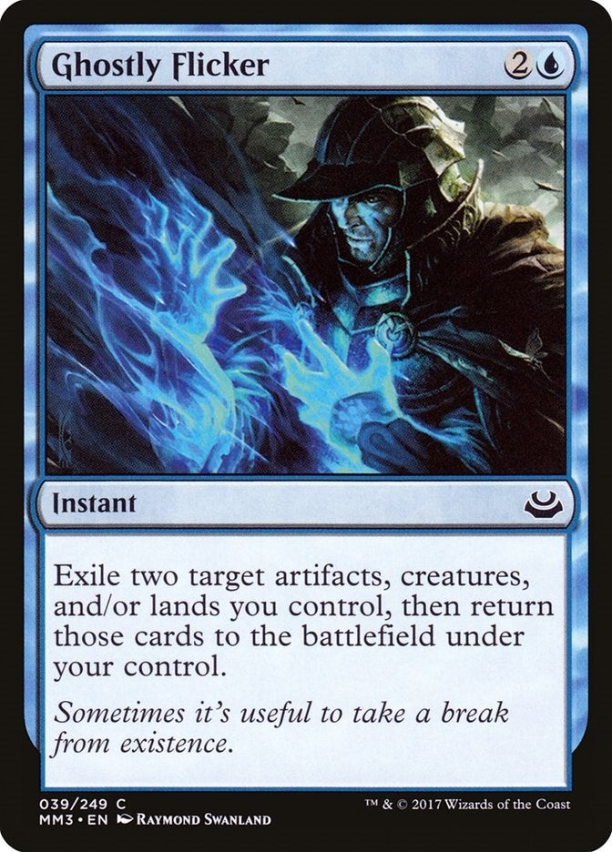Ghostly Flicker (39) [MM3] - MTG Single