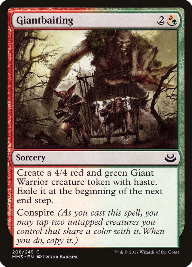 Giantbaiting (208) [MM3] - MTG Single