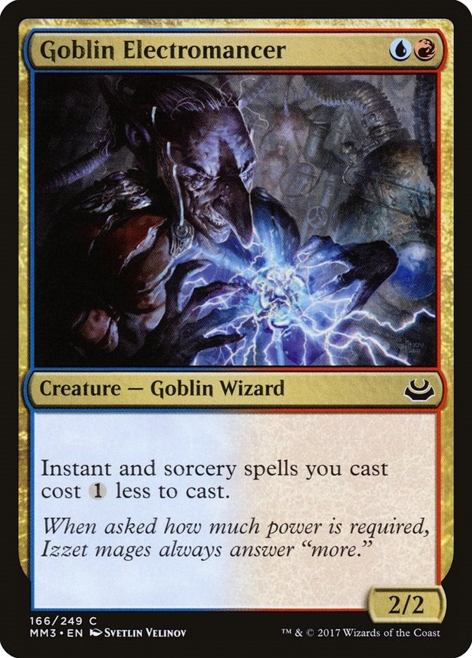 Goblin Electromancer (166) [MM3] - MTG Single