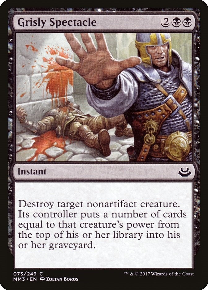 Grisly Spectacle (73) [MM3] - MTG Single