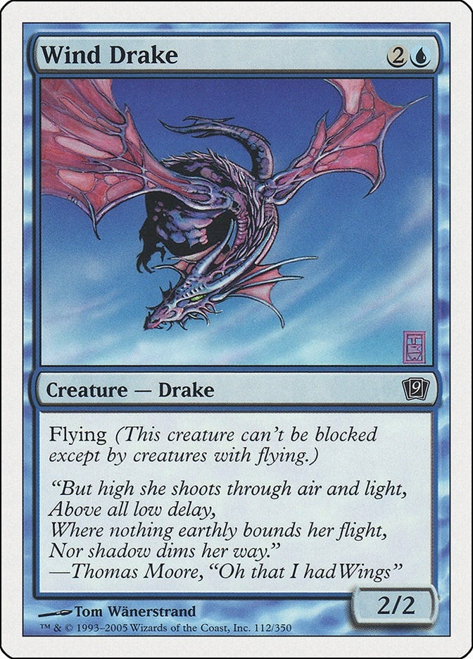 Wind Drake (112) [9ED] - MTG Single