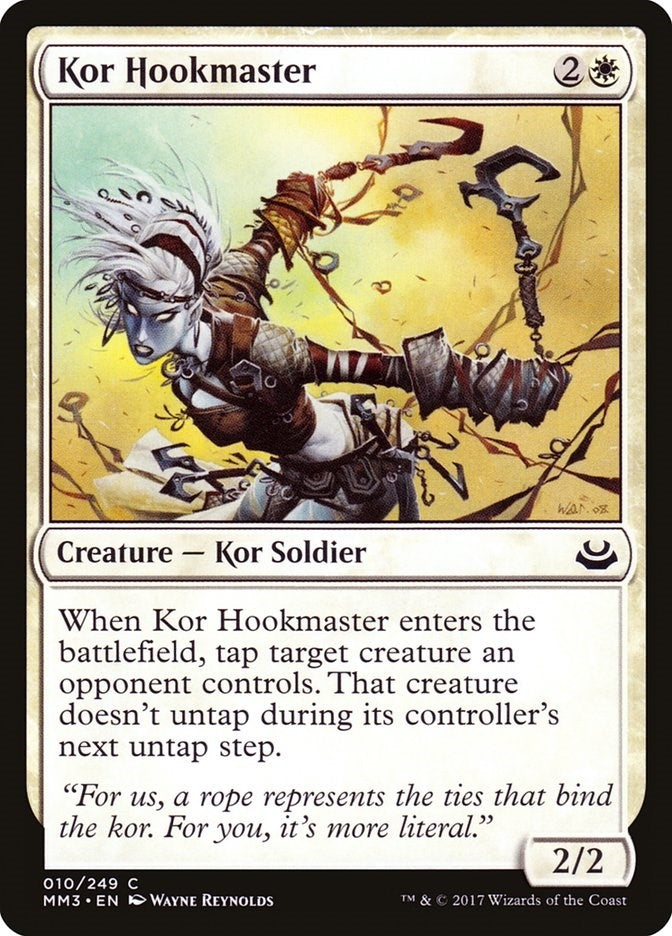 Kor Hookmaster (10) [MM3] - MTG Single