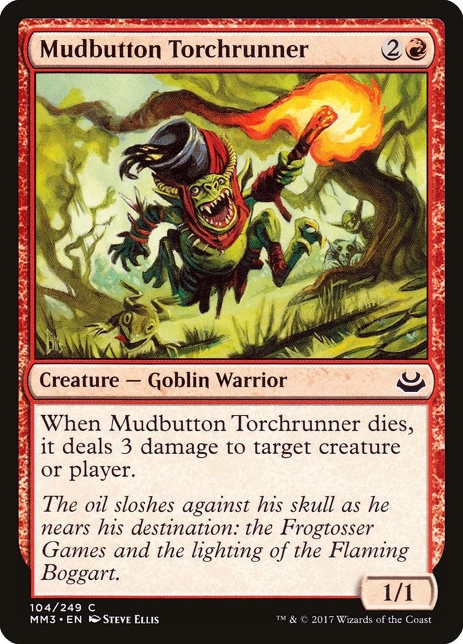 Mudbutton Torchrunner (104) [MM3] - MTG Single
