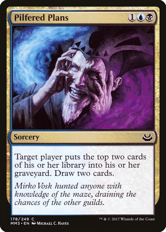 Pilfered Plans (178) [MM3] - MTG Single