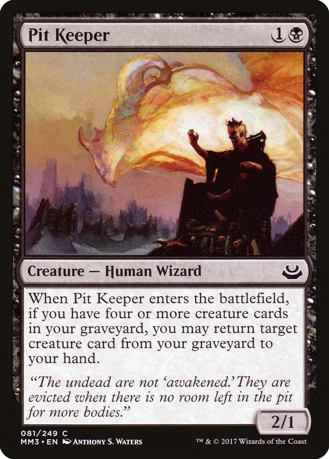 Pit Keeper (81) [MM3] - MTG Single