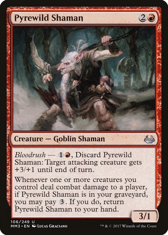 Pyrewild Shaman (106) [MM3] - MTG Single