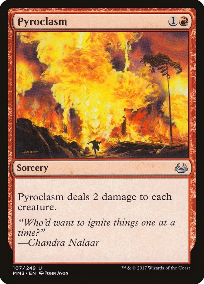 Pyroclasm (107) [MM3] - MTG Single