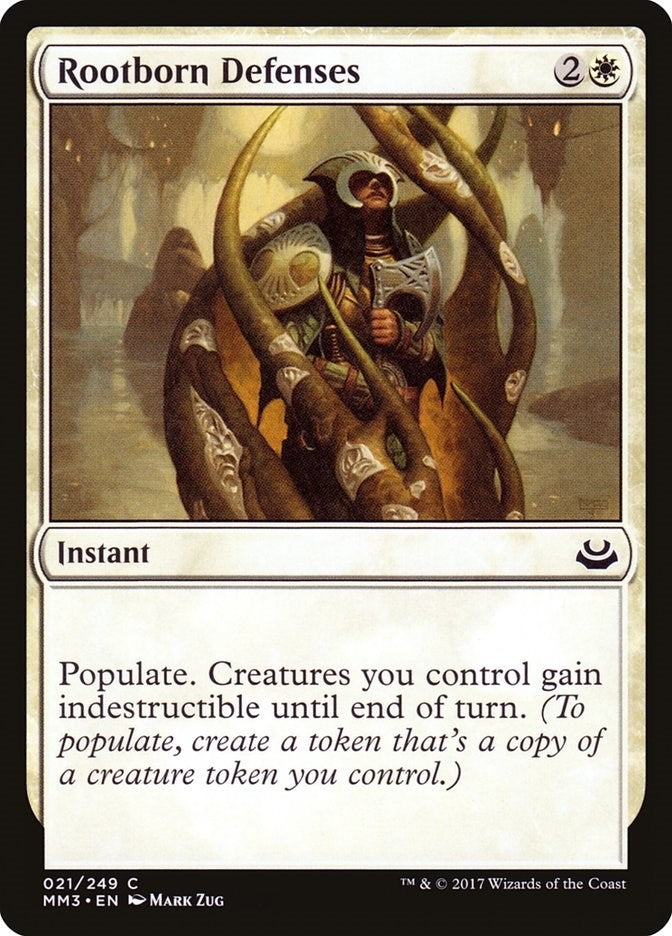 Rootborn Defenses (21) [MM3] - MTG Single