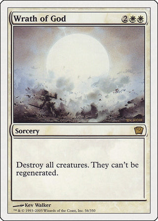 Wrath of God (56) [9ED] - MTG Single