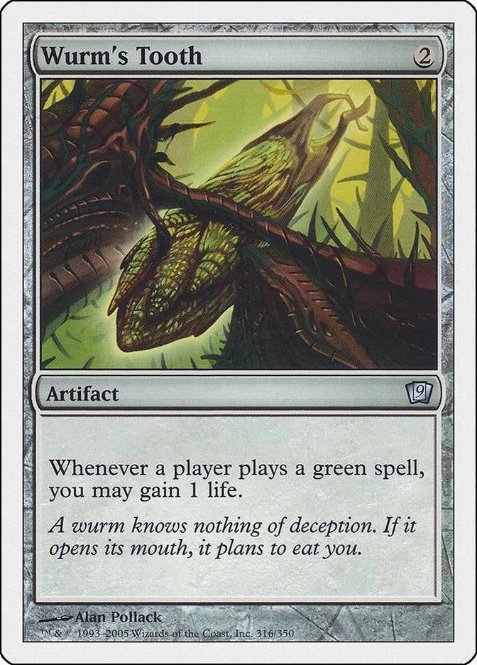 Wurm’s Tooth (316) [9ED] - MTG Single