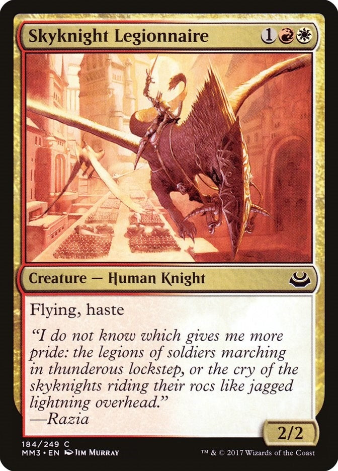 Skyknight Legionnaire (184) [MM3] - MTG Single