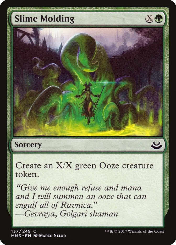 Slime Molding (137) [MM3] - MTG Single