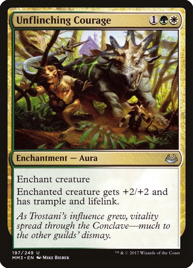 Unflinching Courage (197) [MM3] - MTG Single