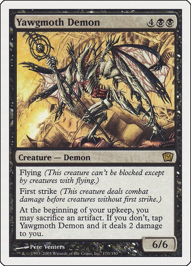Yawgmoth Demon (170) [9ED] - MTG Single
