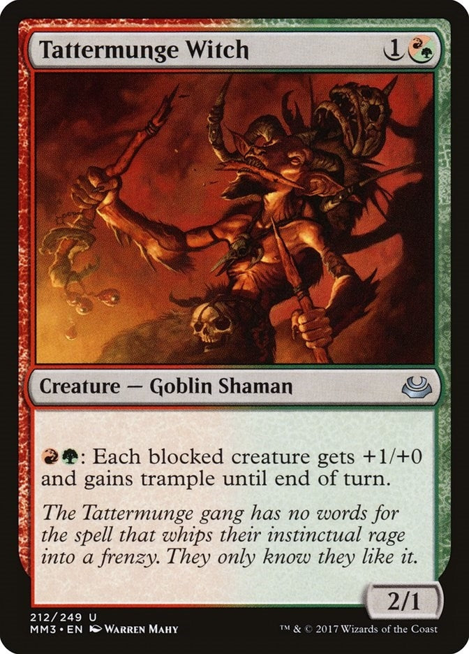 Tattermunge Witch (212) [MM3] - MTG Single
