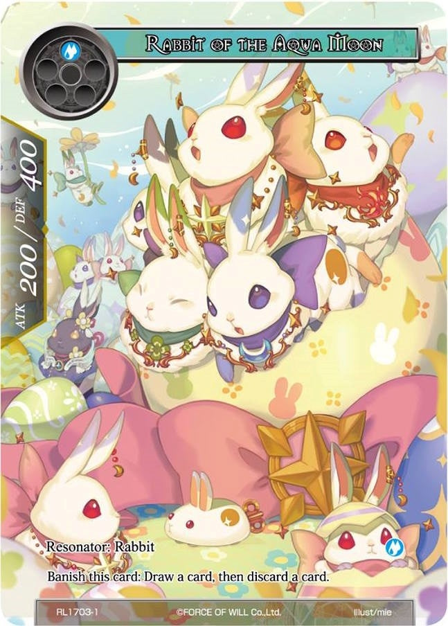 Rabbit of the Aqua Moon (17031) [PRO] - Force of Will Single