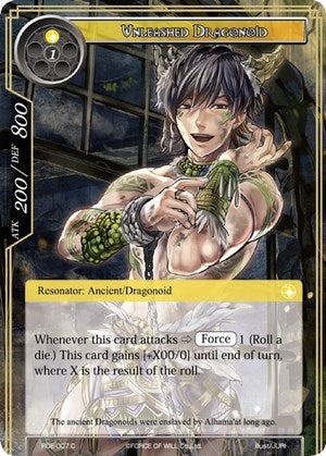 Unleashed Dragonoid (7) [RDE] - Force of Will Single