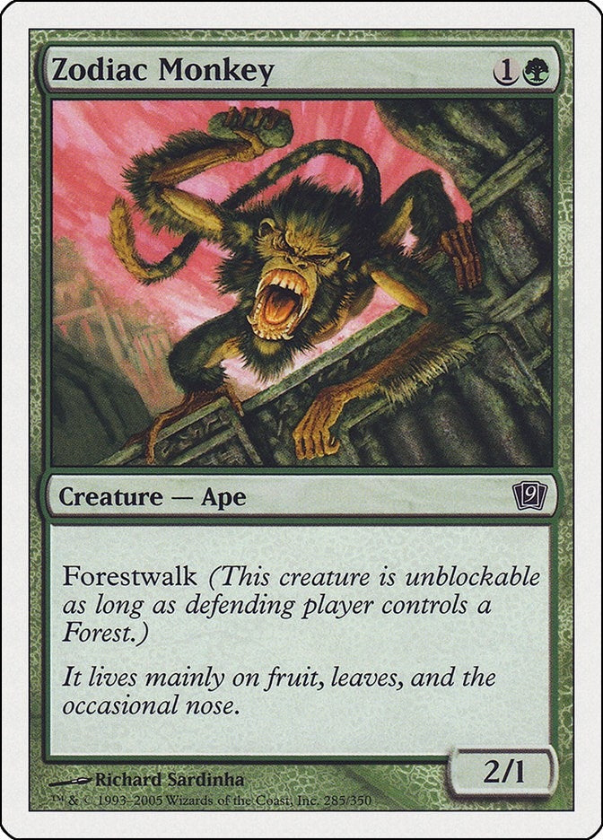 Zodiac Monkey [9ED] - MTG Single