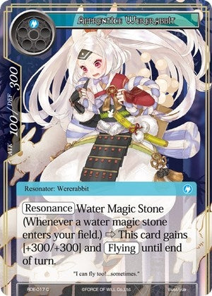 Apprentice Wererabbit (17) [RDE] - Force of Will Single