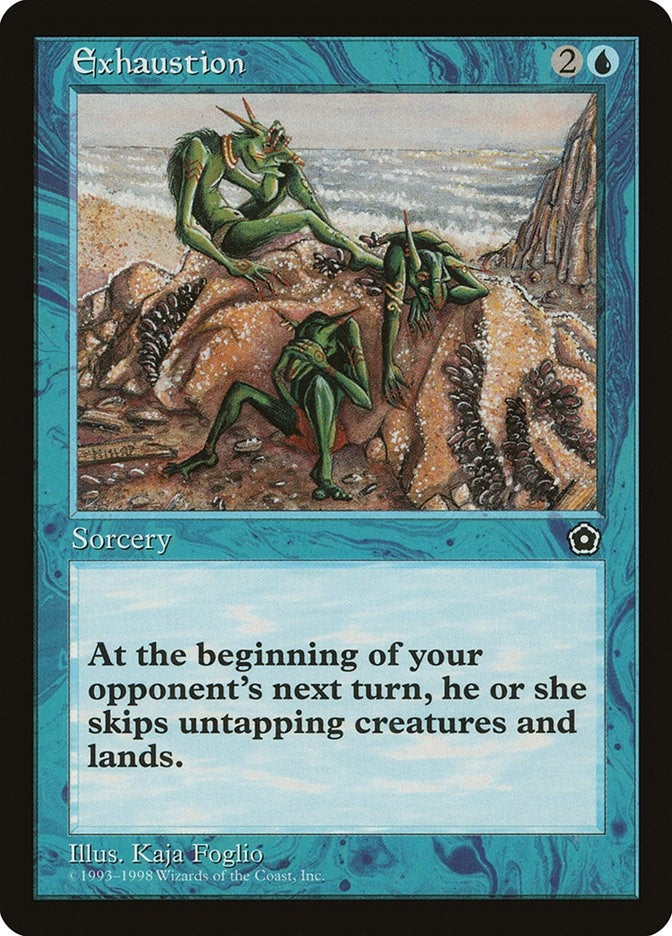 Exhaustion [P02] - MTG Single
