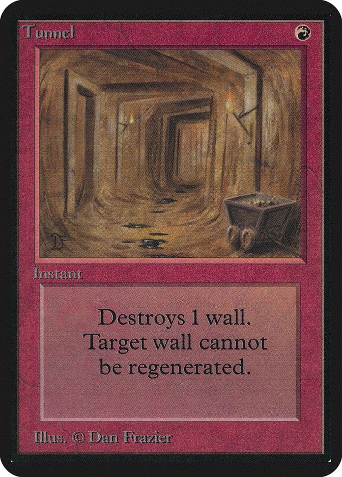 Tunnel [LEA] - MTG Single