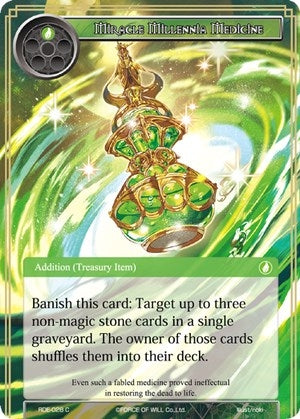 Miracle Millennia Medicine (28) [RDE] - Force of Will Single