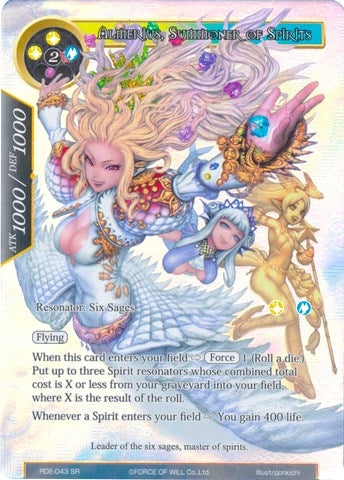 Almerius Summoner of Spirits (Full Art) (43) [RDE] - Force of Will Single