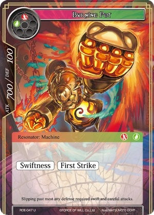 Burning Pot (47) [RDE] - Force of Will Single