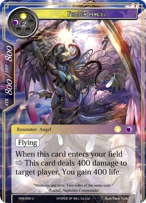 Fallen Angel (55) [RDE] - Force of Will Single