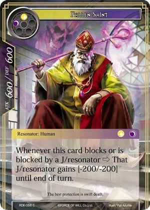Fallen Saint (56) [RDE] - Force of Will Single