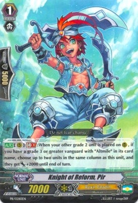 Knight of Reform Pir (280) [PR] - Cardfight Vanguard Single