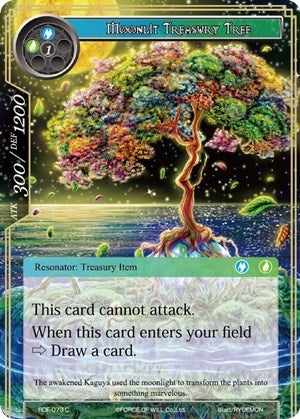 Moonlit Treasury Tree (73) [RDE] - Force of Will Single