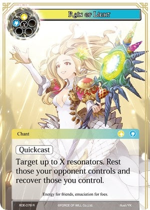 Rain of Light (78) [RDE] - Force of Will Single