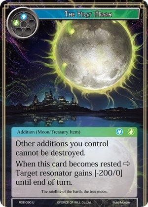 The First Moon (90) [RDE] - Force of Will Single